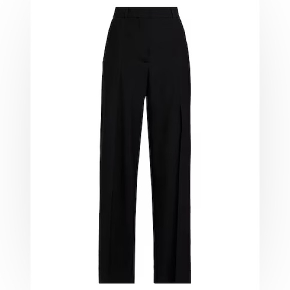 Burberry Black Wide-Leg Women's Trousers